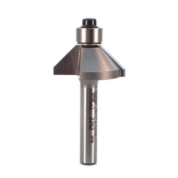 Whiteside Router Bits 2292 Chamfer Bit with 45-Degree 7/16-Inch Cutting Length