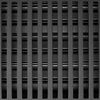 Matte Black Floor Vent Cover with Adjustable Dampers 4x14 Durable Design