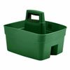 Vision4ever Plastic Garden Kitchen Caddy Green Tool Organiser Storage with Handle (Green)