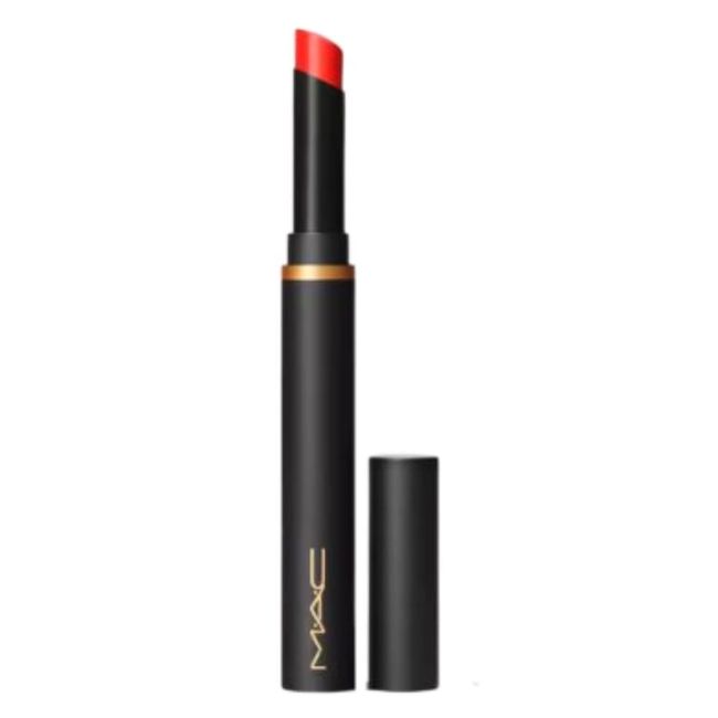 MAC, Lipstick Powder Kiss Velvet Blur Slim Stick - Devoted to Danger, 2 g / .07 oz