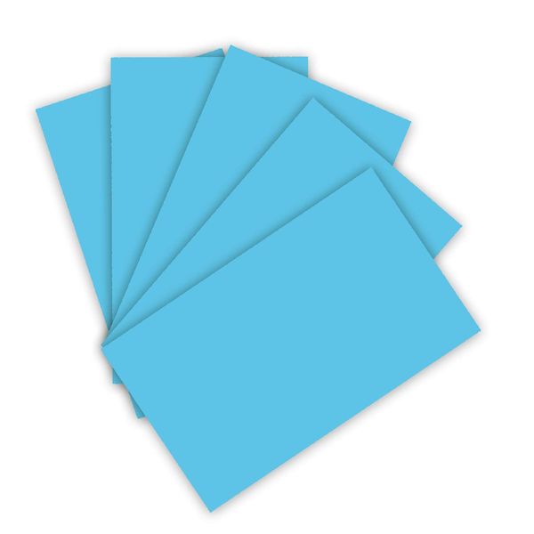 Sax 100 Percent Sulphite Art Paper, Sky Blue, 18" L x 12" W (Pack of 50)