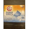 ARM & HAMMER Power Sheets Laundry Detergent Sheets, Fresh Linen, 50 Count