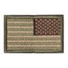 Velcro Patch Stars and Stripes Muddy Green Patch (Right)