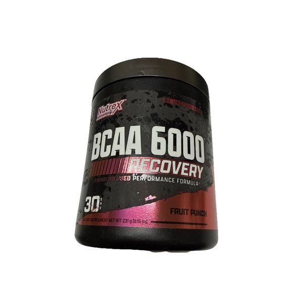 Nutrex BCAA 6000 Recovery 30 Servings (Fruit Punch)