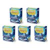 5 Packs Dragon Shield Matte Blue Standard Size 100 ct Card Sleeves Value Bundle!