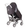 Koo-di Pack It Keep Me Dry! Universal Single Stroller Rain and Wind Cover Featuring Roll Up Window