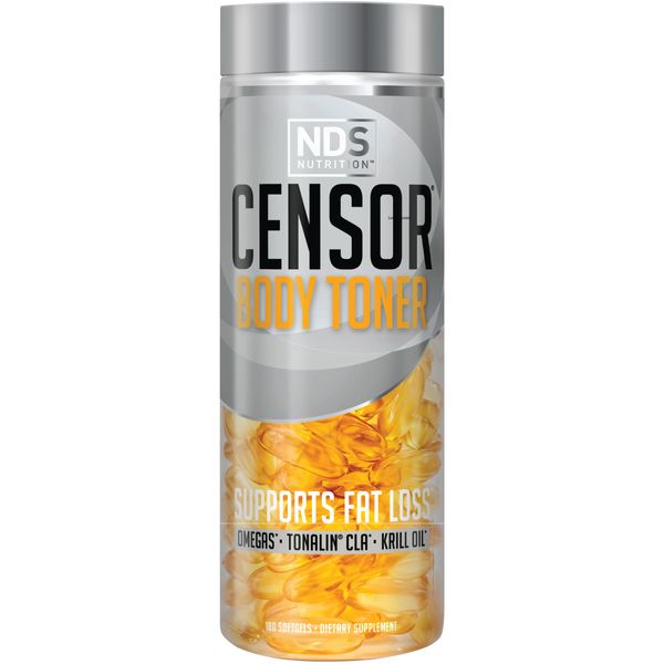 CENSOR Specialized Body Toning Supplement for Losing Inches - 180 Softgels