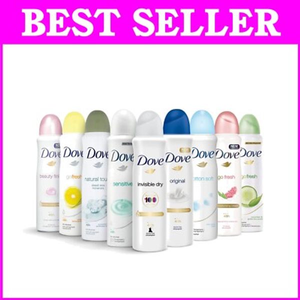 Bulk Antiperspirant Spray - 10 x 150ml with Assorted Scents & Invisible Finish