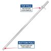 Valentine's Day Special Windless Advertising Banner Flag & Pole Kit