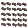 100x Brown Modesty Blocks for Joining Sheet Materials