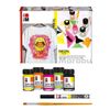 Marabu Textil Neon Fabric Printing Set