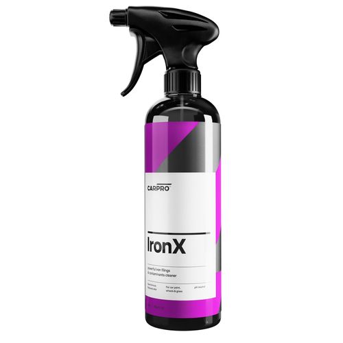 CARPRO IronX Iron Remover: Stops Rust Spots and Pre-Mature Failure of The Clear Coat, Iron Contaminant Removal - 500mL with Sprayer (17oz)