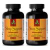 natural sleep aid pills - SLEEP SUPPORT FORMULA - mood enhancer - 2 Bottles