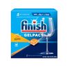 Finish Gelpacs Dishwasher Detergent, Orange Scent, 32 Count
