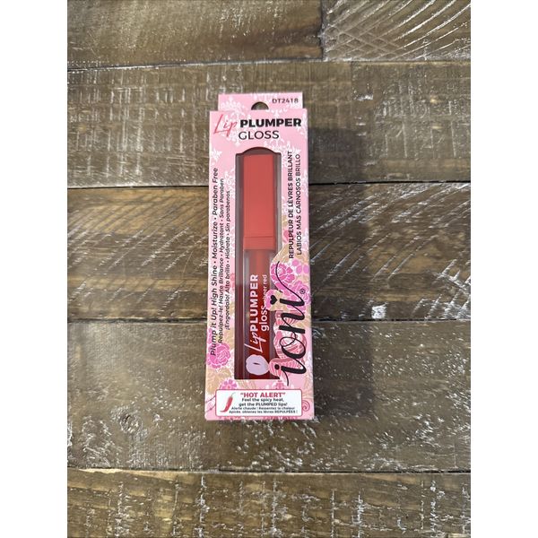 Ioni Lip Plumper Gloss HOT ALERT Sheer Red