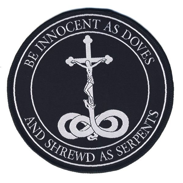 Hetroertzen – Be Innocent as Doves – Aufnäher/Patch – Approximately 12.5 cm