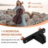 Tskcvy Cello Bridge Machine, Cello Luthier Redressal Tool Cello Bridge Code Grinder