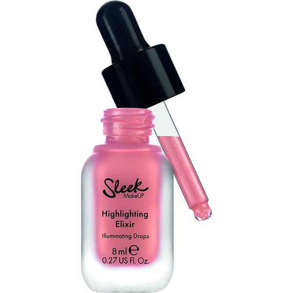 Sleek MakeUP Highlighting Elixir, Liquid Highlighter Illuminating Drops for a Radiant Glow, She Got It Glow, 8ml