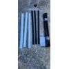 Duzzy Universal 10Ft Garage Door Seal Kit With Brush Weatherproof System