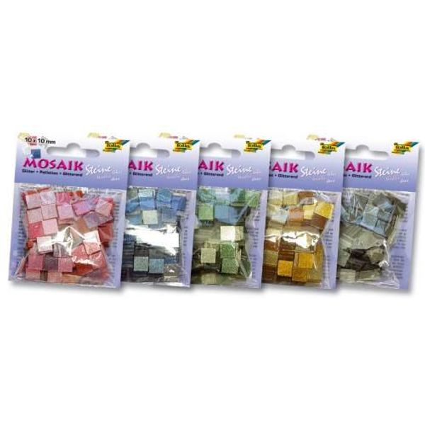 Folia Bringmann Resin Mosaic 45g – 5 x 5 mm 700 Stone or 10x10 mm 190 Stone