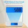 3KG/0.1G Accurate Digital Kitchen Scale Small Food Scale Gram Electronic Scale