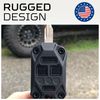 Keyfob for Wrangler JK (2007-2018) - Black
