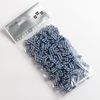 Italian Options Gingham Check Ribbon Bows 100-Piece Pack, 3 cm Bow Width, Navy