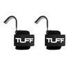 TUFF - Exercise Straps for Strength Training and Weightlifting, Black and Red