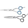 JW Shears S2 Series Shear & Thinner Combo - FREE Case & Comb Included (6.0")