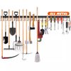 68 Inch Storage Holders Garden Garage Tool Organizer Wall Mount Hooks Adjustable