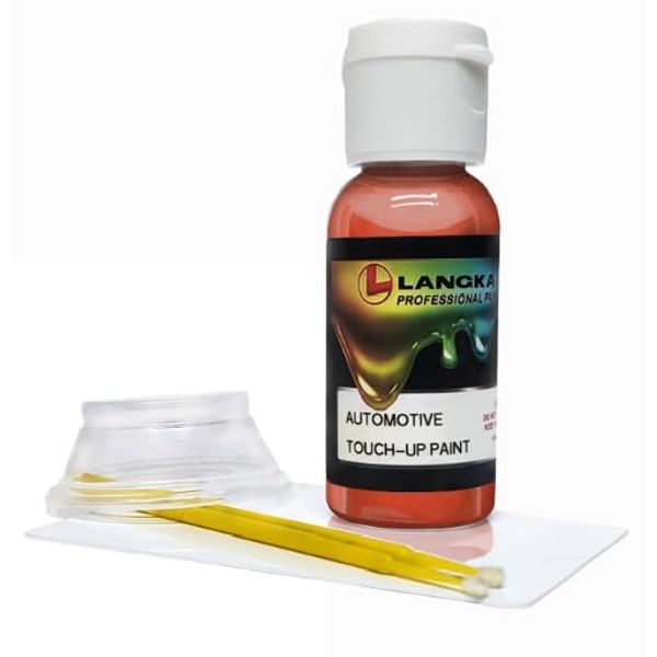 Langka 1oz Touch-Up Paint Compatible with 2024, Jeep, Wrangler, PRC, Firecracker Red.