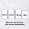 Pack and Play Sheets Mattress Protector Fitted Waterproof Pack and Play Mattr...