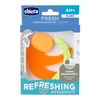CHICCO - Coolant Teether 4 Months +, Green/Orange, Assorted Colours, Pack of 1