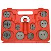 22PC Pro Disc Brake Caliper Compressor Rewind Wind Back Tool Set Piston Pad Kit