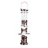 Brushed Copper 6 Port Seed Feeder