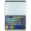 STAEDTLER calligraphy pen set, Complete 33 piece tin, ideal for all skill levels, 899 SM5,Assorted