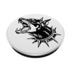 Doberman Pinscher Spiked Collar PopSockets Standard PopGrip