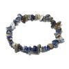 CrystalAge Sodalite Gemstone Chip Bracelet