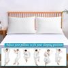 Shredded Memory Foam Pillows for sleeping,bed pillows King Size Set of 2 Pack...