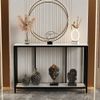 Heavy Duty Long Slate Console Table Table Storage Shelf Stand Bar Tables Corner
