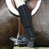 Dublin Childrens Easy Care Half Chaps (Weatherbeeta): Black: Medium
