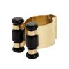 POFET 5pcs Portable Golden Metal Pool/Billiard Cue Wall Mount Stick Holder