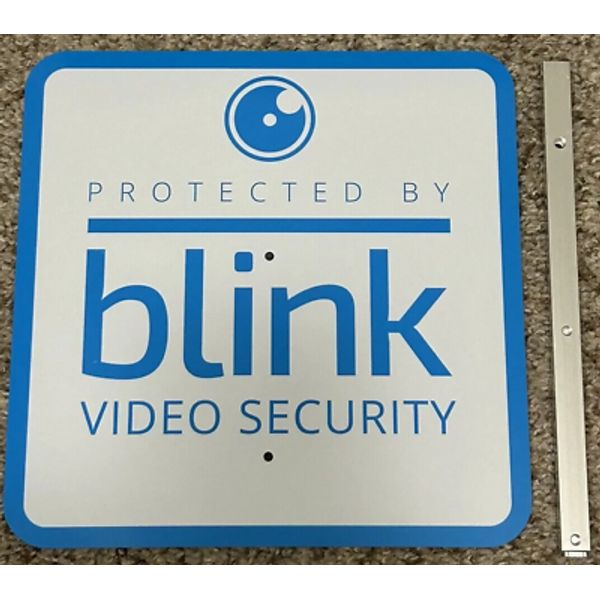 Blink Yard Video Security Sign