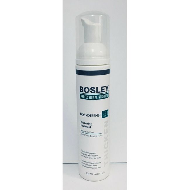 Bosley Bos Defense Thickening Treatment Normal to Fine Non Color - 6.8 fl oz