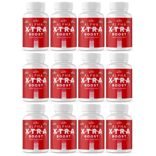 Alpha Xtra Boost Dietary Supplement for Energy, Stamina & Vitality 720 Tablets