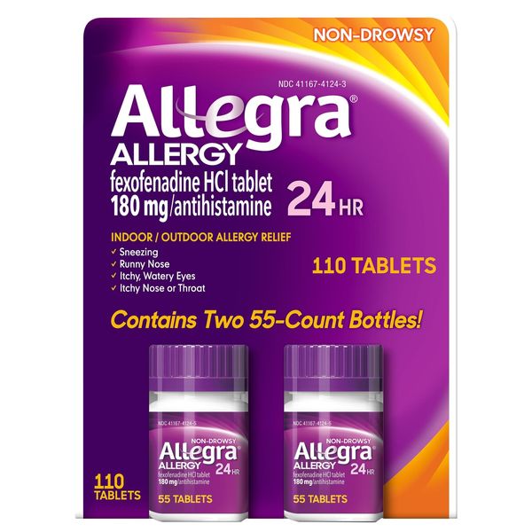 Allegra Allergy Non-Drowsy 110 Tablets