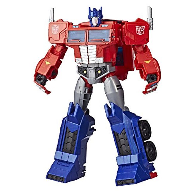 Transformers: Bumblebee Cyberverse Adventures Optimus Prime Kids Toy Action  Figure for Boys and Girls (9”) 