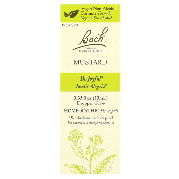 Original Flower Remedies, Mustard, 0.35 fl oz (10 ml)