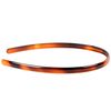 Hero Headband Brown Tortoise Shell 8mm Wide Plastic A24