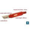 Cherry Bomb Universal Performance Exhaust Slash Cut Black Fits Ford + Bracket